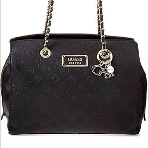 GUESS Logo Love Girlfriend Satchel